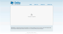 Desktop Screenshot of deltaoutdoor.com